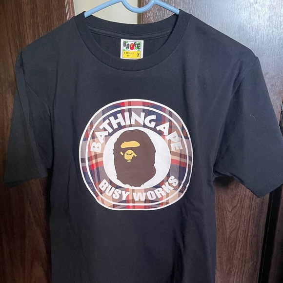 BAPE BUSY WORKS TEE - Picture 5 of 5